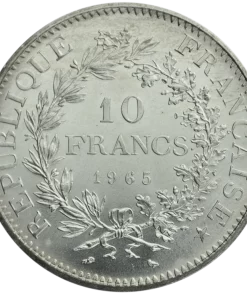 10 Francs Hercule Revers Lille