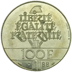 100 Francs Argent Lille