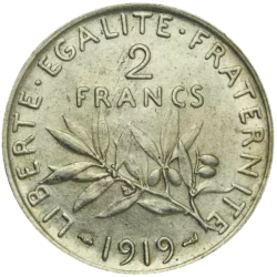 2 Francs Semeuse Lille