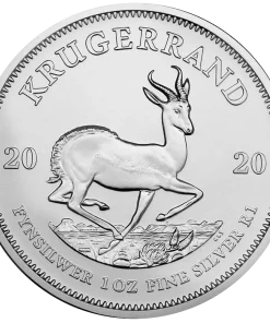 Krugerrand Argent Revers Lille